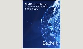 Dechert Report: Securities Class Actions Involving Non US Issuers Hold Steady for 2nd Year