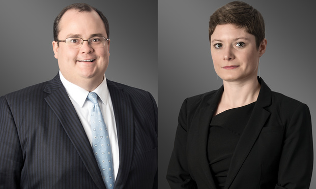 Gregory T. Sturges,left, and Kathleen M. Kline, right, of Greenberg Traurig.
