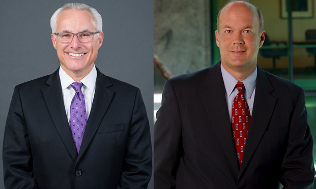 Joseph Kernen,left, and Anthony L. Meagher,right, partners with DLA Piper.