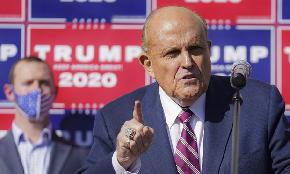 After Campaign Lawyers Exit Election Lawsuit Rudy Giuliani Seeks to Make Court Debut for Trump