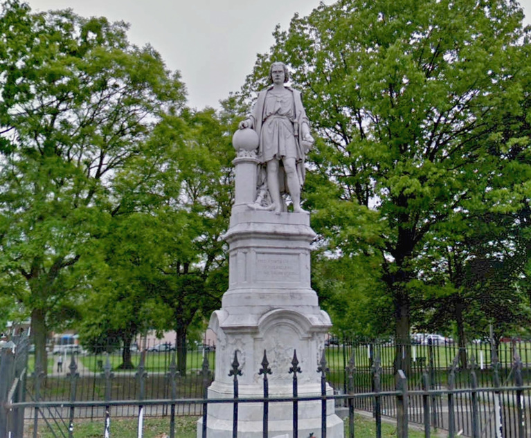 Phila Lawyer Sues Mayor City Board Over Columbus Statue Dispute
