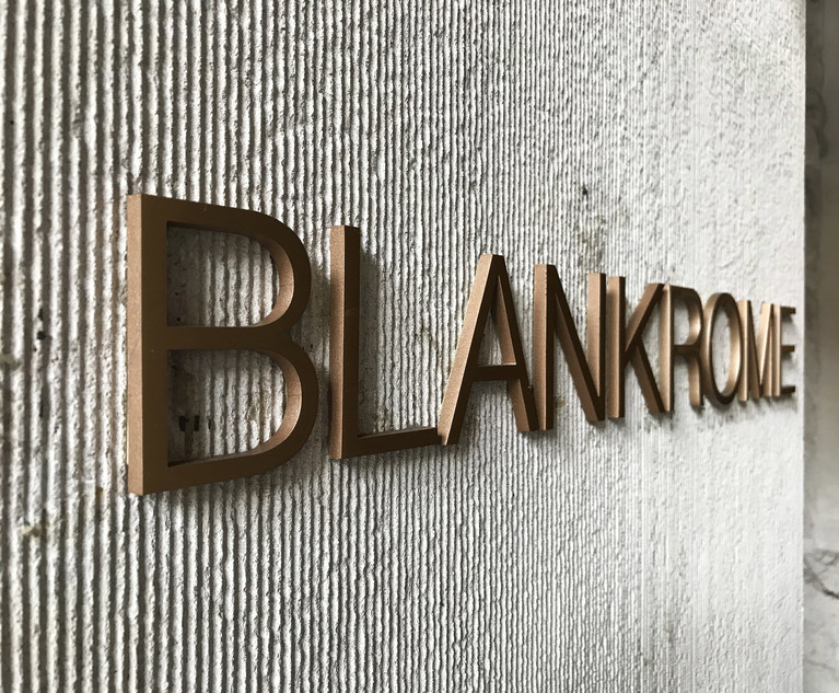 Ballard Spahr Data Privacy Co Chair Jumps to Equivalent Role at Blank Rome