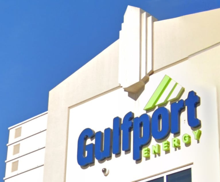 EQT Gulfport Energy Swat Down 100M Claim
