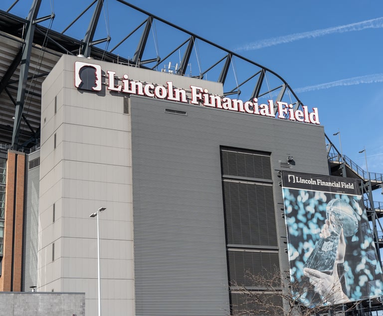 Philadelphia Eagles Lincoln Financial Field Sued After Ceiling Allegedly Fell on a Fan