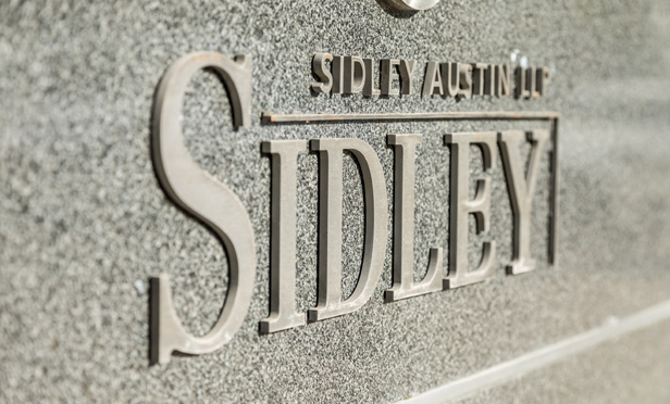 Corporate Departments of the Year Finalist: Sidley Austin