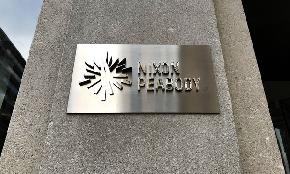 Nixon Peabody Disqualification Based on Swiftly Aborted Hire Reversed on Appeal