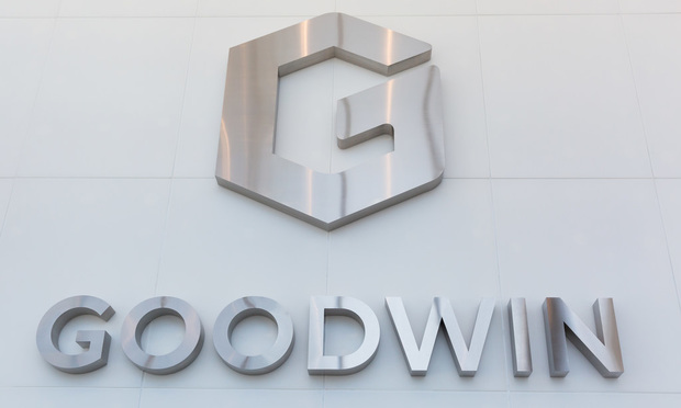 Goodwin Procter logo/courtesy photo