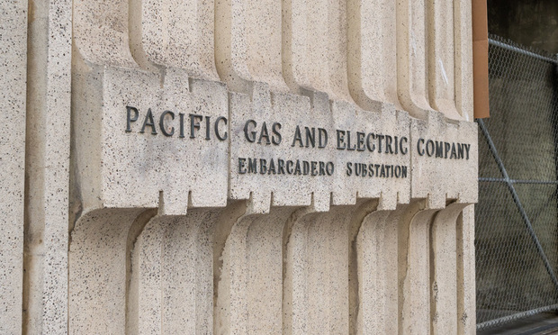 Pacific Gas & Electric location located in San Francisco.