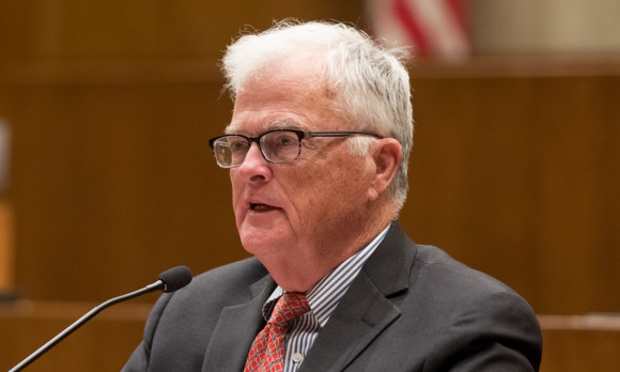 Judge William Alsup, U.S. District Court for the Northern District of California. (Photo: Jason Doiy/ALM)