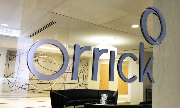Orrick offices in Washington, D.C.