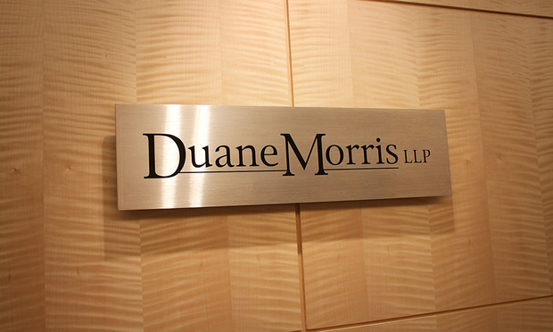 Duane Morris logo.