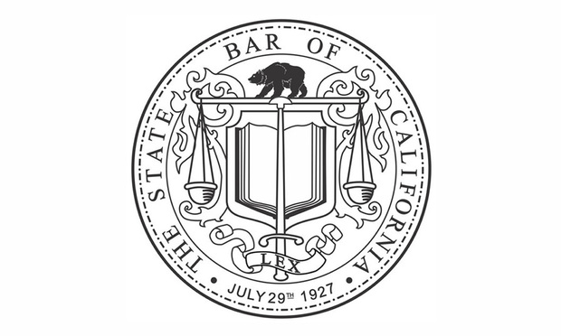 State Bar of California's logo.