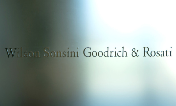 Wilson Sonsini Hires Back IPO Pro From Gunderson Dettmer