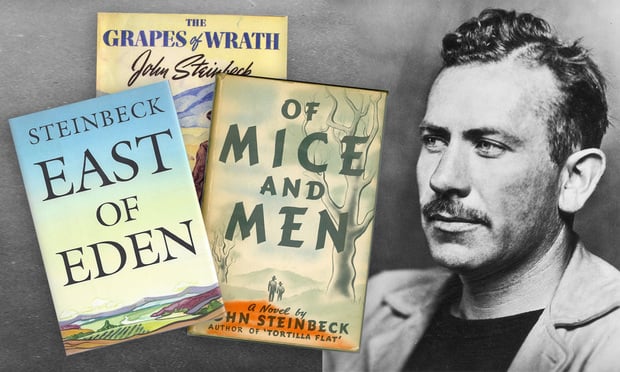 John Steinbeck, winner of the 1940 Pulitzer Prize for his novel "The Grapes of Wrath."