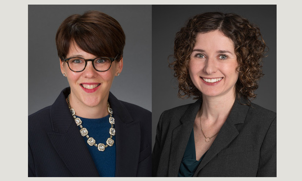 Katherine A. Roberts(left) and Galit A. Knotzl(right) of Sidley Austin.