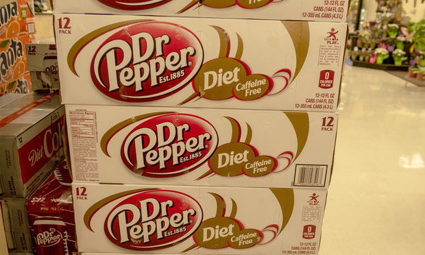 Diet Dr. Pepper.