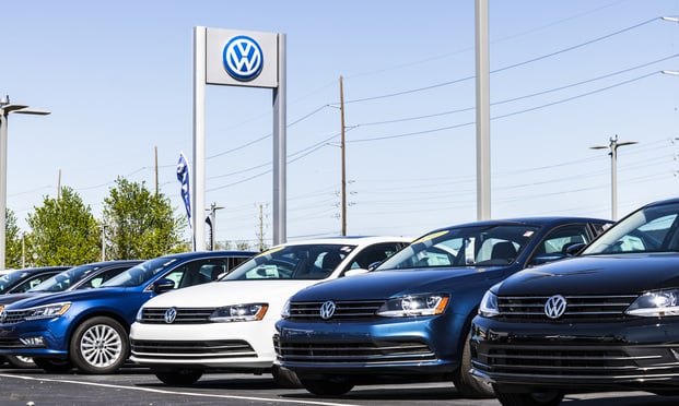 Volkswagen Cars and SUV Dealership.