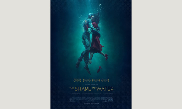 The Shape of Water movie poster.