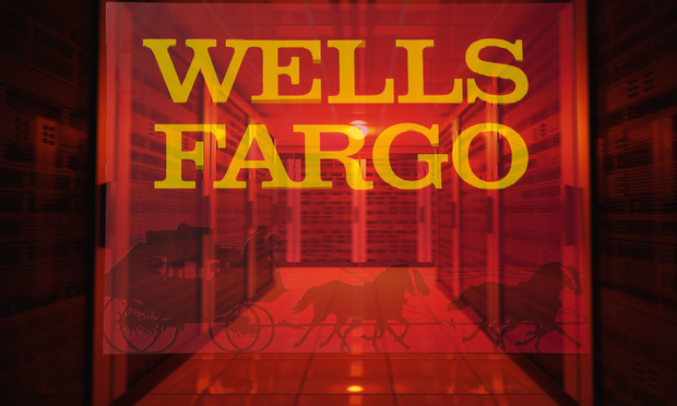 Wells Fargo sign/photo by Jason Doiy/ALM