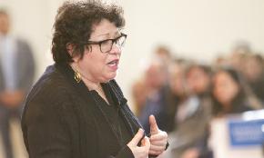 Sotomayor's 3 Pieces of Advice for Graduating Law Students