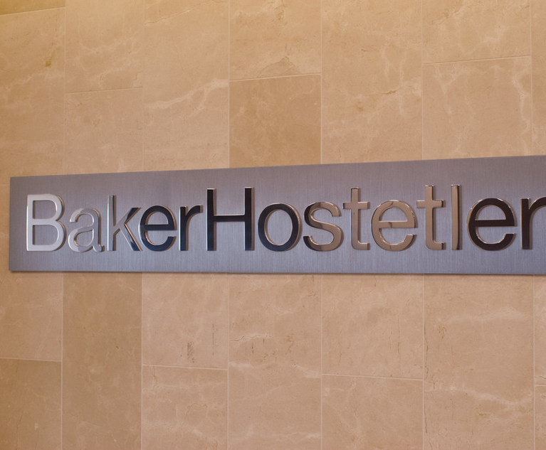 Sales Tech Firm Sues Baker & Hostetler Alleging Overbilling Bad Stock Guidance