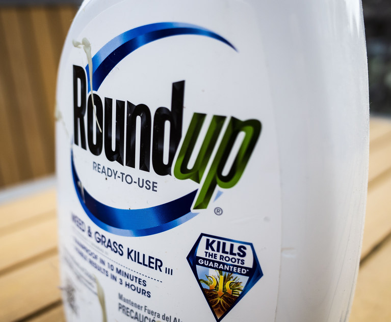Monsanto Wins Roundup Defense Verdict in Trial Over Child's Aggressive Cancer