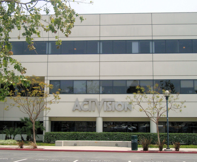 Silicon Legal: Activision Blizzard Paying 18M to Settle EEOC Lawsuit