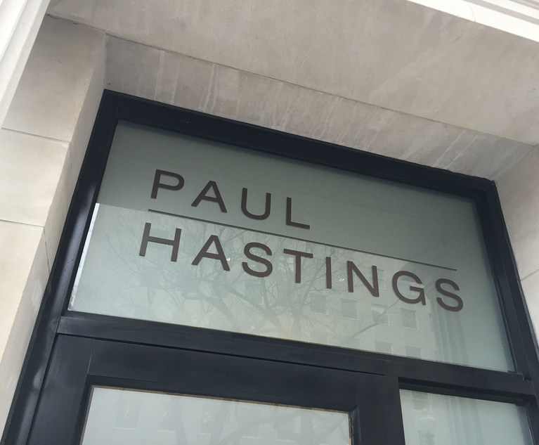 Paul Hastings Adds Another IP Litigator This Time From Quinn