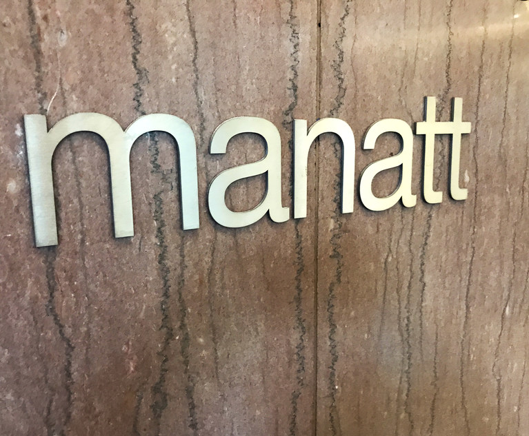 Manatt Fuels 35 Hike in Net Income PEP With Reallocation of Spending