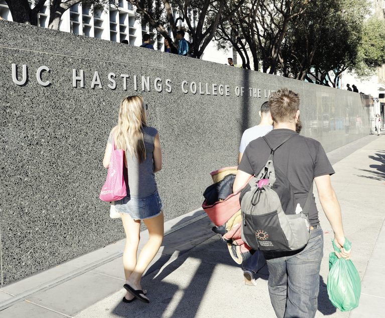 UC Hastings Board of Directors Votes to Rename School