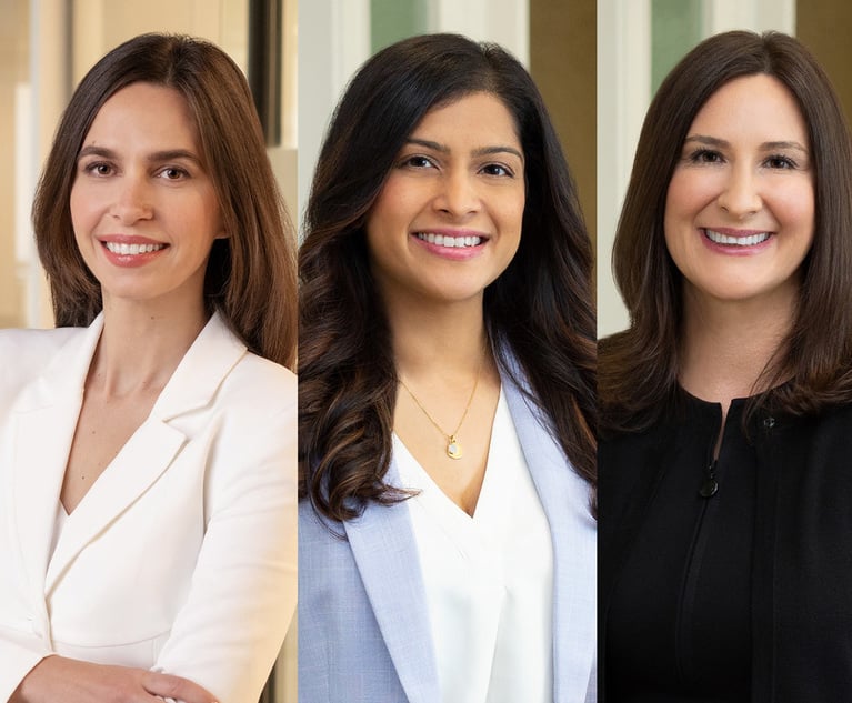'Come as You Are': Orrick Attracts 3 Women Partners to Counsel Tech Clients