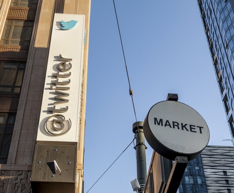 Lawsuit Claims Twitter's X Corp. Failed to Pay Property ... - Law.com