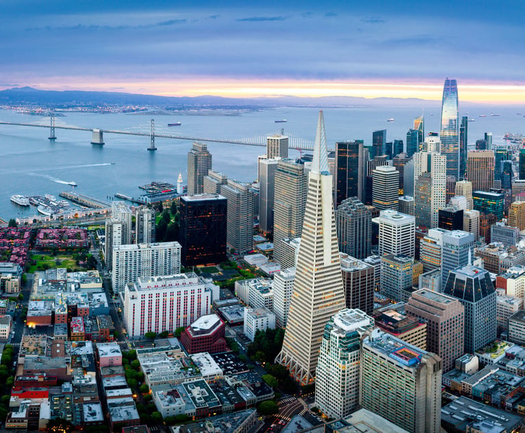 San Francisco, California skyline