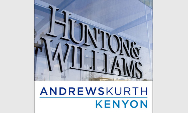 It's Official: Andrews Kurth and Hunton & Williams Will Merge