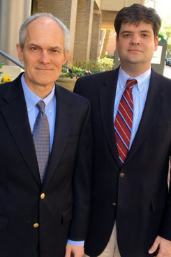 Bryan Downs (left) and Stephen Quinn, Decatur, Georgia (Courtesy photo)