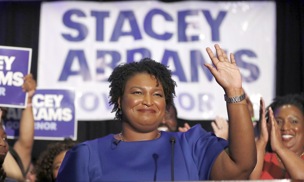 Stacey Abrams, Democratic candidate for Georgia governor. (AP Photo/John Bazemore)
