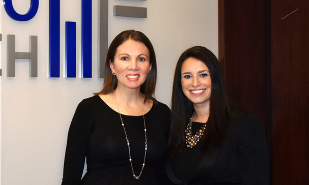Stacey Evans (left) joined Wargo & French as a partner. Alina Singer recruited her a decade after Evans had recruited Singer to their shared former firm, Powell Goldstein. (Courtesy photo)