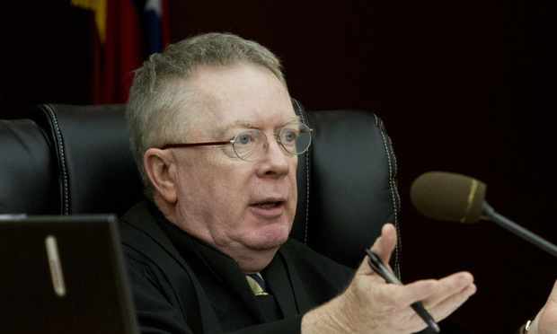Judge John Goger (Photo: John Disney)