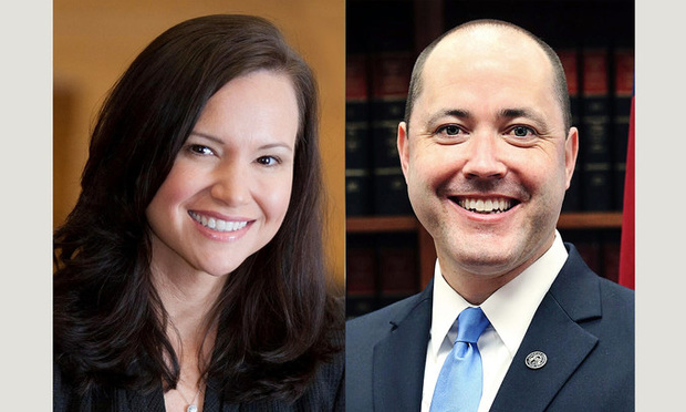 Florida Attorney General Ashley Moody (left) and Georgia Attorney General Chris Carr.