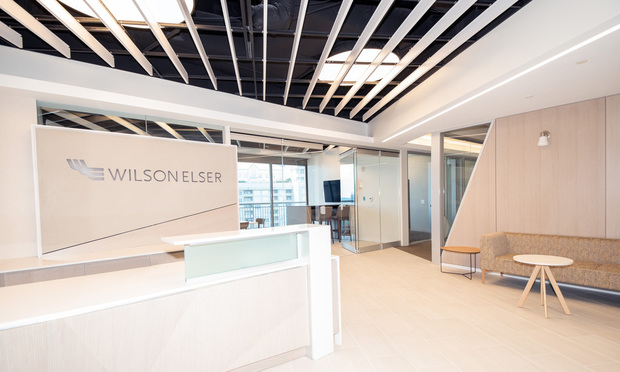 Wilson Elser's reception in its new Atlanta office. Courtesy photo.