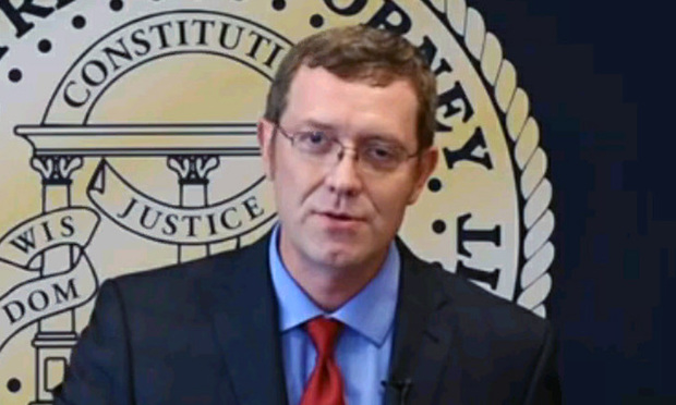David Cooke, Macon Judicial Circuit district attorney (Photo: YouTube)