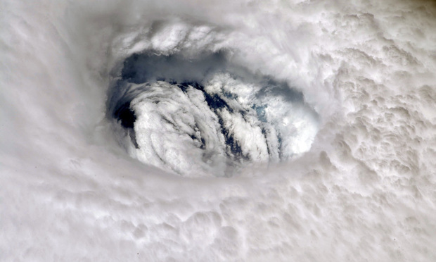 Hurricane Dorian's eye seen from the International Space Station (Photo: Nick Hague/NASA)