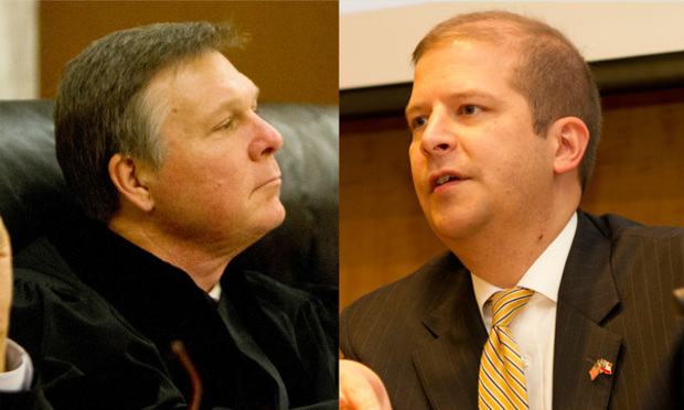 Justice John Ellington (left) and Justice Nels Peterson. (Photos: John Disney/ALM)