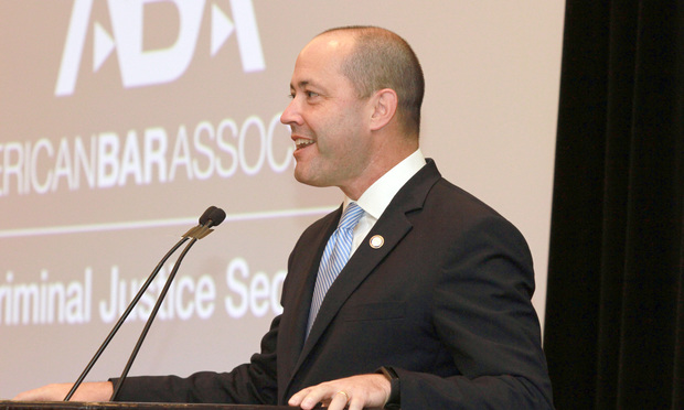 Georgia Attorney General Chris Carr. (Photo: John Disney/ALM)