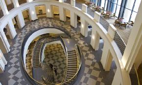 A Winding Staircase an Oval Ceiling and Embroidered Chairs: Inside the New Judicial Center