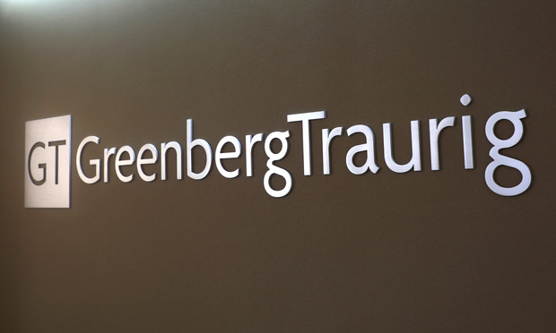 Law Firm of the Year Finalist: Greenberg Traurig