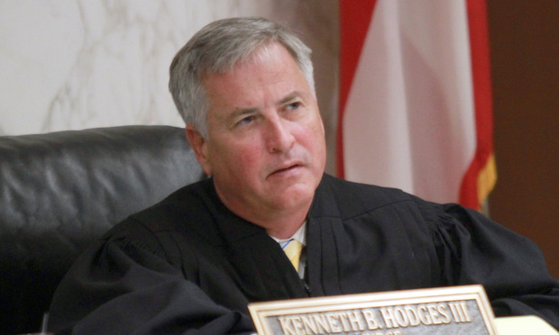 Judge Kenneth Hodges III, Georgia. Court of Appeals. (Photo: John Disney/ALM)