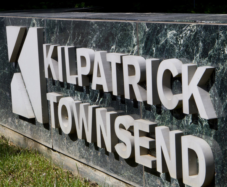 And the Law Firm of the Year Is Kilpatrick Townsend