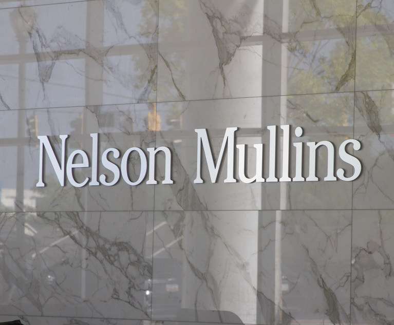 South Carolina's Nelson Mullins Expands Westward With 31 Partner Litigation Team