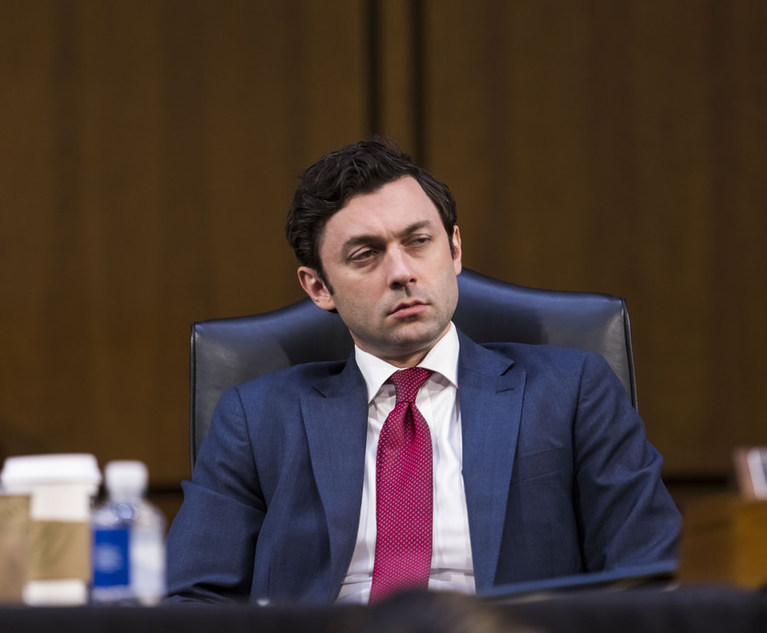 Ossoff Uses Jackson's Hearing to Promote Bill to Provide Federal Public Defenders in Ga Elsewhere